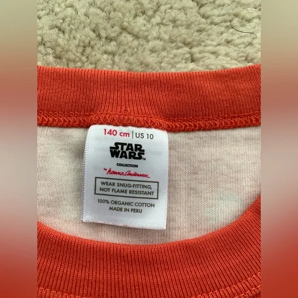 Hanna Andersson Size 140, 10, Star Wars Mandalorian Grogu Baby Yoda Sun Pajamas - Picture 4 of 7